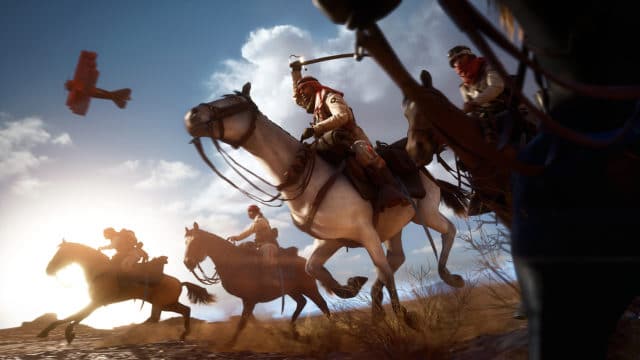 Pferde in Battlefield 1 verhalten sich nicht wie Fahrzeuge und haben einen eigenen "Charakter"