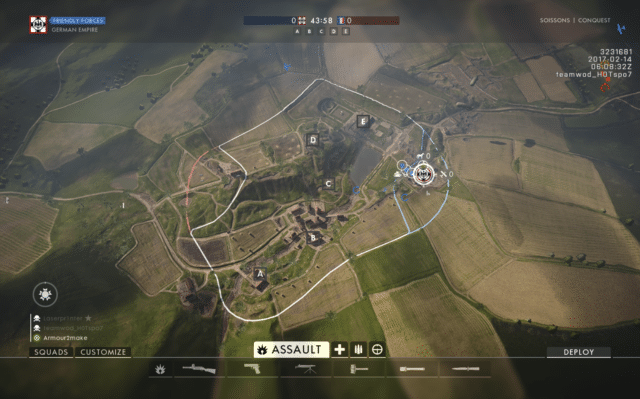 Battlefield 1 Map Overview: Soissons